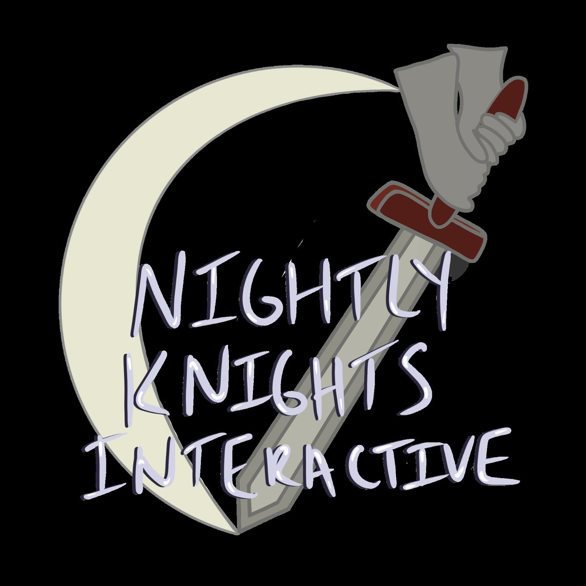 How do you guys feel about the new logo for Nightly Knights Interactive? #IndieGames #IndieDev #NewProfilePic #Logo #Ceaseless