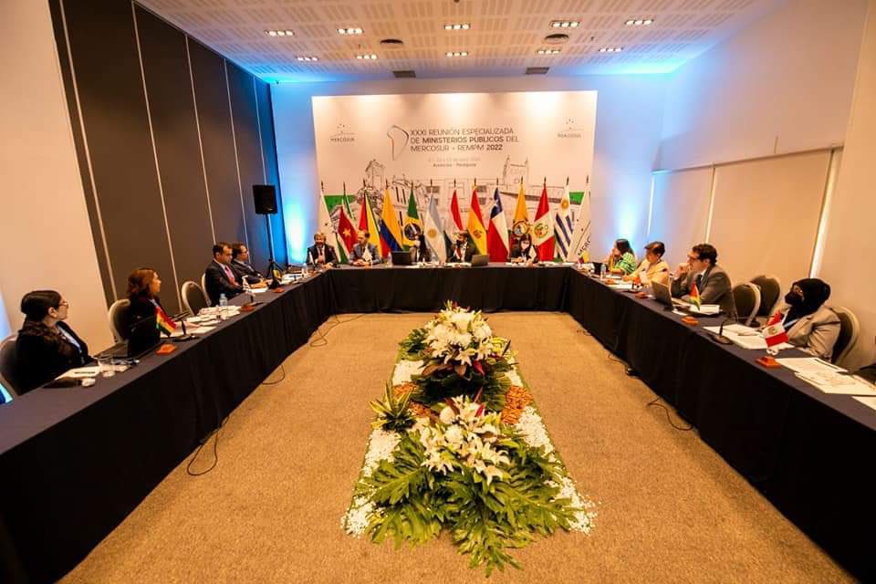 REMPM_Oficial's tweet photo. HOY‼️Con la presencia de los delegados de los Ministerios Públicos de los Estados Parte y Asociados del MERCOSUR, se dio inicio a la primera jornada qde la Comisión Técnica de la 31 Reunión Especializada de Ministerios Públicos del MERCOSUR 💼🌎 #31REMPM #REMPM https://t.co/xLAou3fNIl