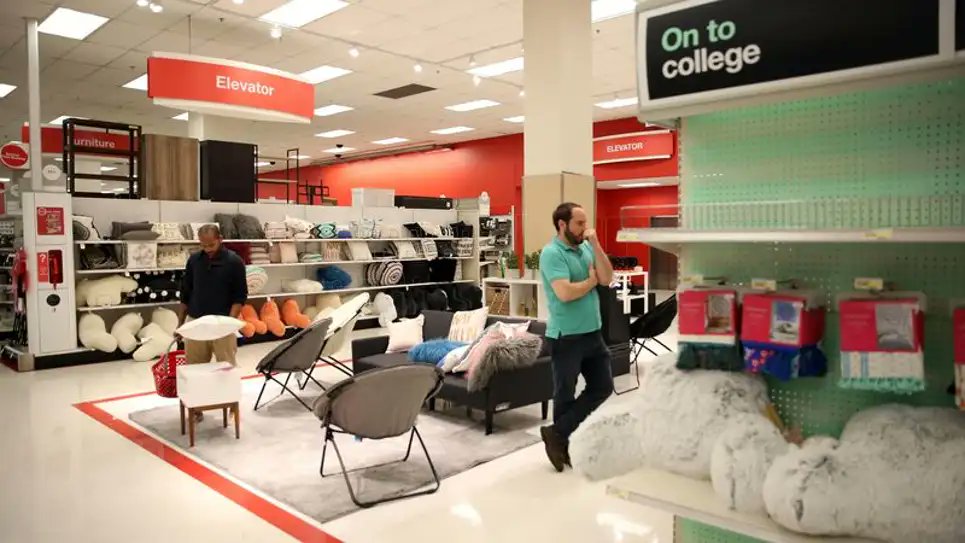 TheOnion's tweet photo. Target ‘Dorm Room Essentials’ Aisle Being Browsed Exclusively By 30-Year-Old Men With Studio Apartments https://t.co/uURm2gLvJ2 https://t.co/YsKRjxXPOn