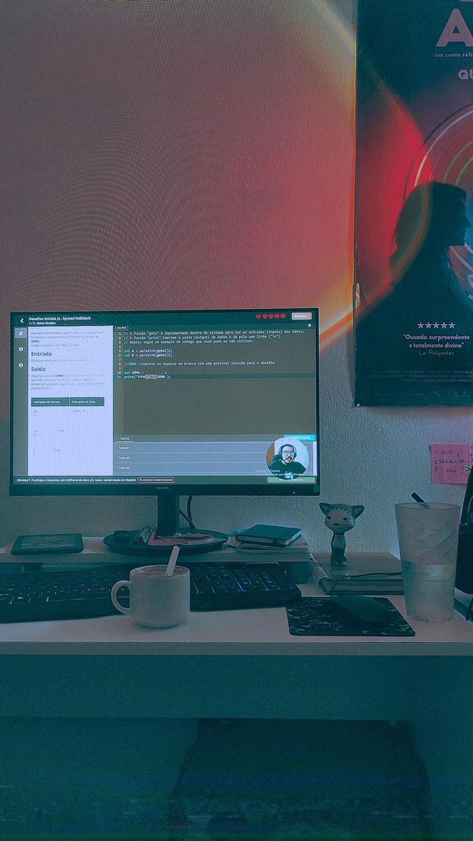 ccadcode's tweet image. Day 1 of #100DaysOfCode I&apos;m so excited, back to basics, starting from scratch and at full steam 🚂🚄🚀 
| 
to animada gente hihihi, de volta ao basicao 🛡️✨💻 
#CodeNewbie #100daysofcodechallenge #coding #javascript #LearnProgramming #KeepGoing #techtwitter