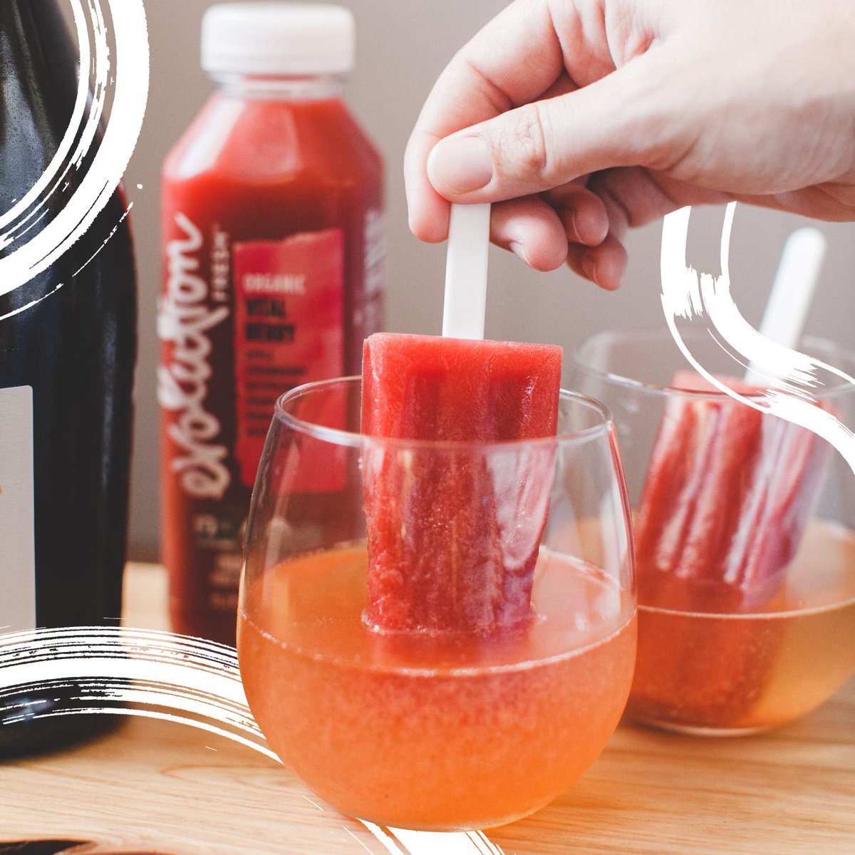 Off to eat Vital Berry Popsicles, be back never.

#EvolutionFresh #coldpressedjuice #WeKnowFresh