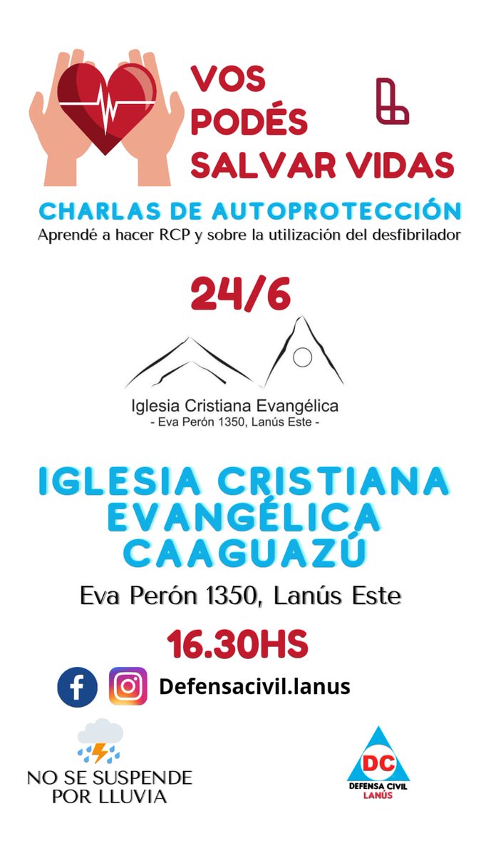 ggregner99's tweet photo. Si sos de #Lanus este viernes no podés faltar! Vos también podés salvar vidas.
Entrada libre y gratuita
@lanusmunicipio 
@Nestorgrindetti https://t.co/Xl3bB4htrp