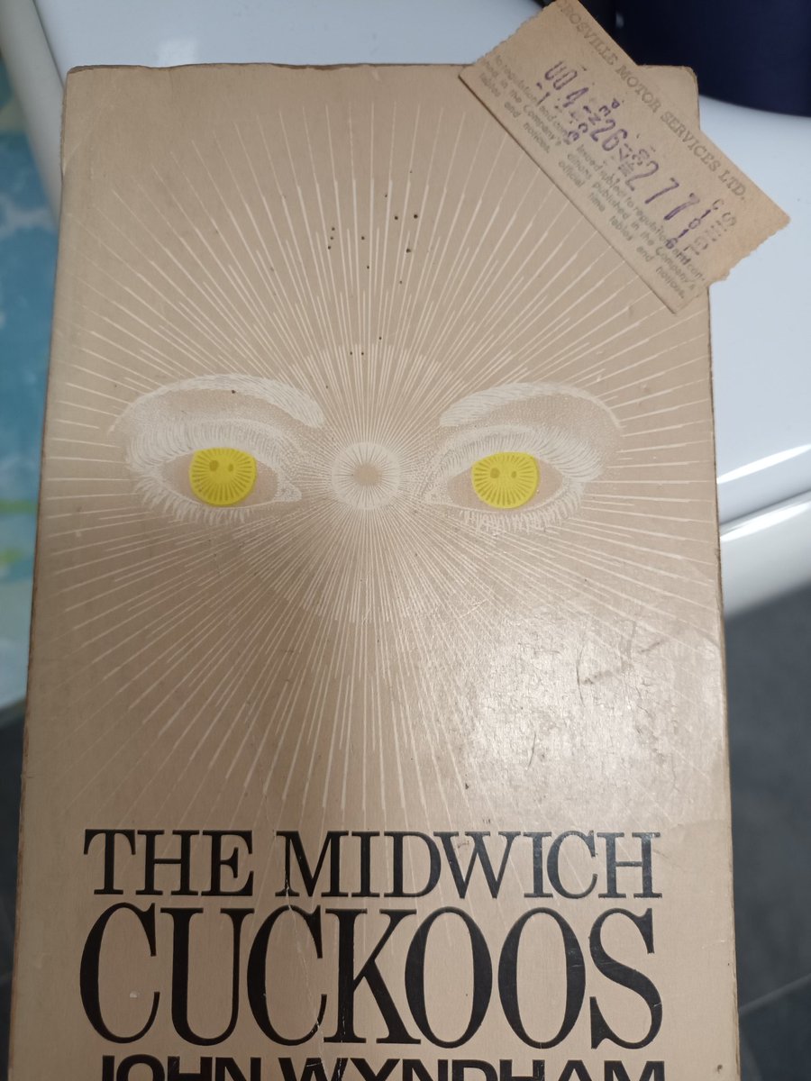 Just dug out my beloved ancient paperback. 1975 printing with my original bus ticket bookmark tucked inside.