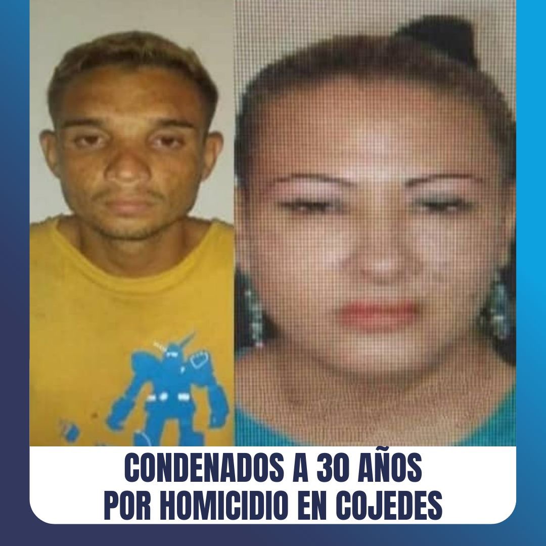 TarekWiliamSaab's tweet photo. #Condenados en Cojedes Florentina Colmenares a 30 años de prisión por el delito de Homicidio Agravado y Agavillamiento ( conjuntamente con su cómplice Antony Matute ): al atentar contra su propia pareja conyugal: simulando como coartada un falso robo #JUSTICIA https://t.co/t9xgOpc6NS