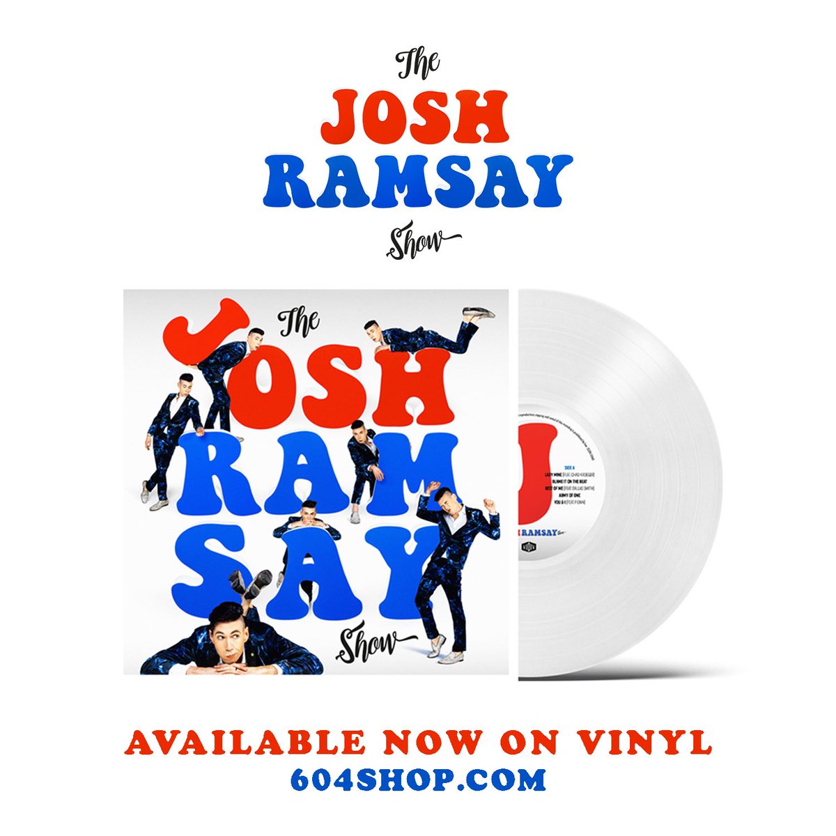 You can now order #TheJoshRamsayShow on VINYL! 🥳
 SHOP HERE  🛒 bit.ly/JoshRamsayVinyl
