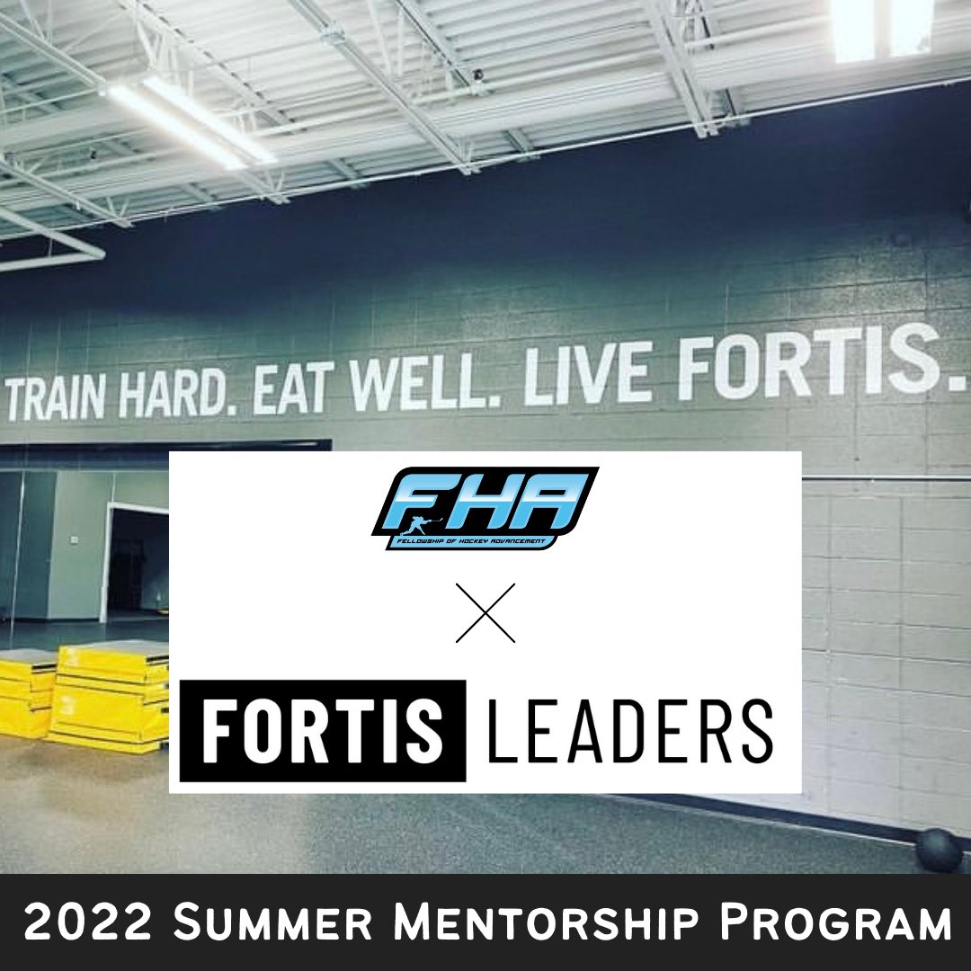 We are excited to announce we have teamed up with <a href="/livefortis/">Fortis Academy</a> and their <a href="/fortisleaders/">Fortis Leaders</a> program to run a mentorship program for middle and high schoolers in the Twin Cities, MN area!

The program is already underway, with approximately 30 mentors who play D1, D3, USHL, NAHL, etc…