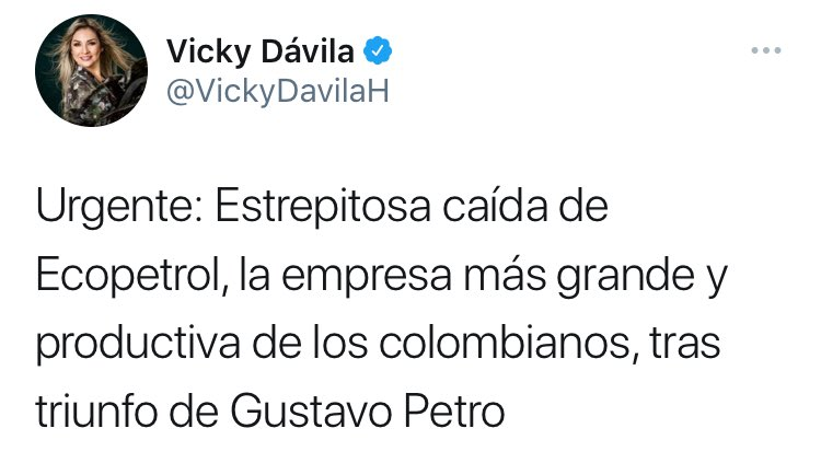 ANTI_URIBENO's tweet photo. Sres. @TwitterLatam @TwitterSeguro @FLIP_org esta cuenta genera pánico económico y tergiversa los hechos, desinformando a propósito. https://t.co/1WqSQDbTYV