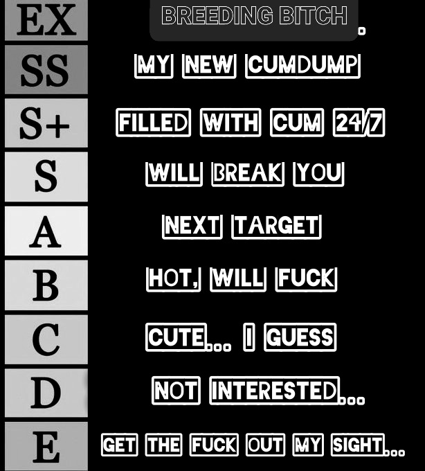 Ebony_Feline's tweet photo. Let's see who's up
S and higher can send me a starter to dm~ https://t.co/hiOcMjLtLY
