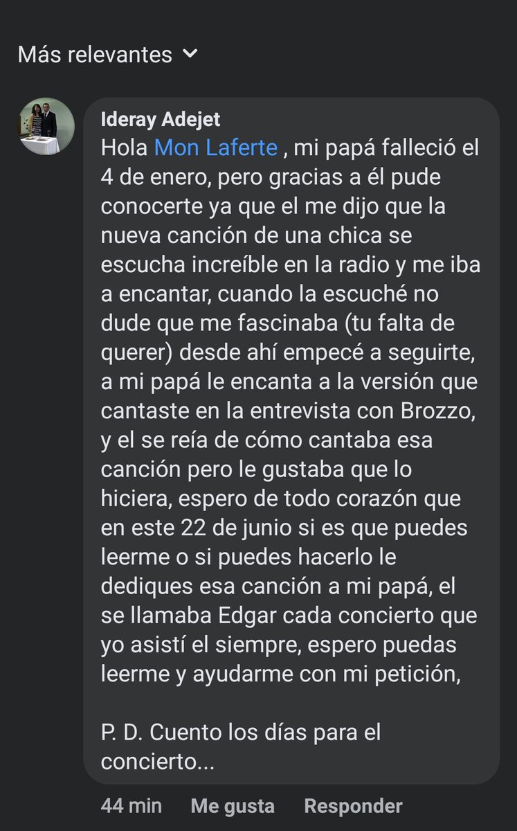 IderayAdejet's tweet photo. @monlaferte https://t.co/5vLG2O3aPS