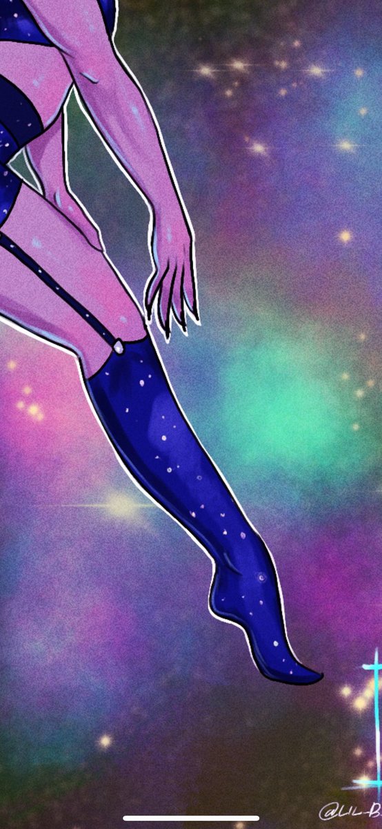 lilbeanexpress's tweet photo. Sparkly leg sneak peak ✨ 

#sneakpeak #nymph #galaxy #galacticart #galaxyart #artist #art #drawing #digital #sneakpeak #wip https://t.co/qcwvXQmNGQ