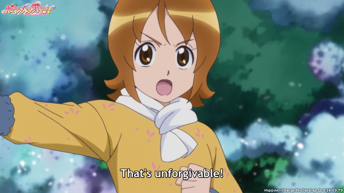 HappinessCharge PreCure! ep.11 @ 14:09.79
"That's unforgivable!"
#PreCure