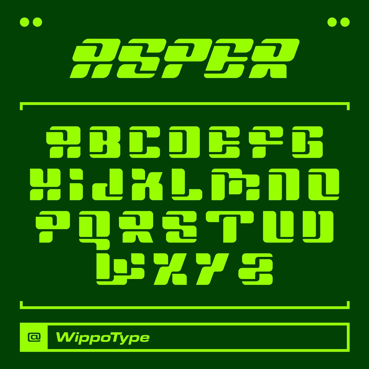 WippoType tweet media