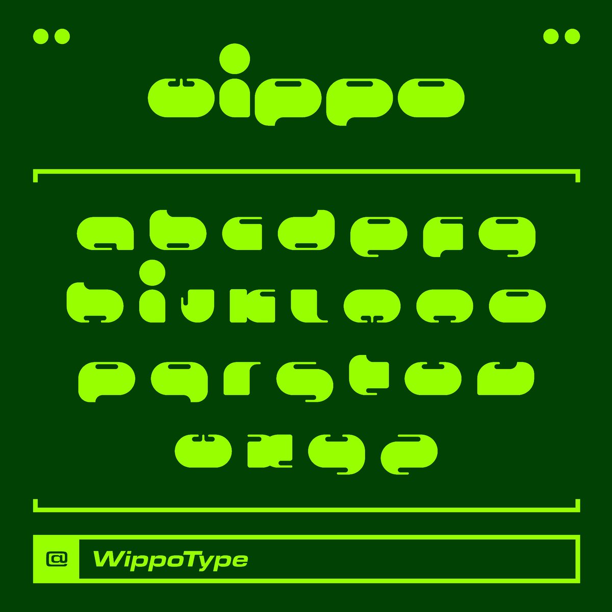 WippoType tweet media