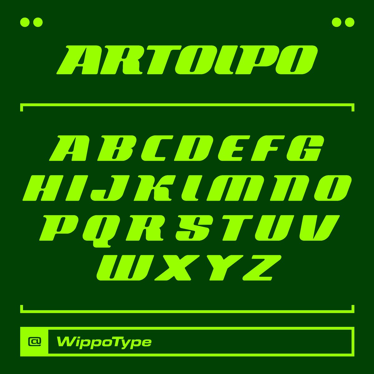 WippoType tweet media