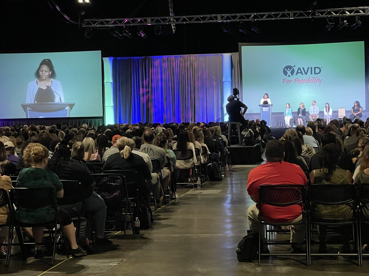 So powerful to hear straight from student leaders the impact AVID has had on them <a href="/AVID4College/">AVID</a>