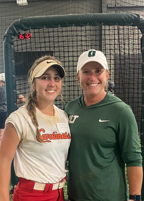 I had a great (and HOT) time <a href="/CharlotteSB/">Charlotte Softball</a> camp last week. Thanks for the great coaching and all the fun. I learned a lot that I'll take with me this season. <a href="/ashleychastain/">Ashley Chastain Woodard</a> @Taylor_Wike_ <a href="/KaliJoness/">Kali J</a> <a href="/jodydavidson/">Jody Davidson</a> <a href="/cardinals_cole/">Carolina Cardinals Cole 18U</a> <a href="/rickmchone1/">rick mchone</a>