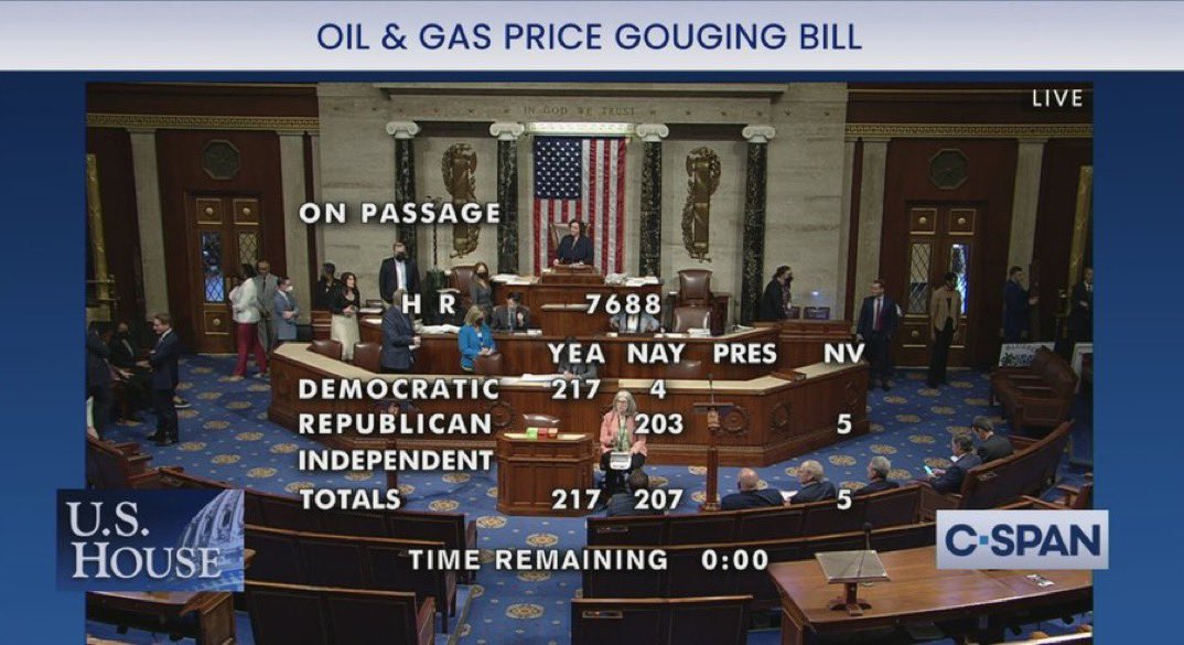 chelliepingree's tweet photo. Your regular reminder that every House Republican voted against lower gas prices https://t.co/QPBwRowXas