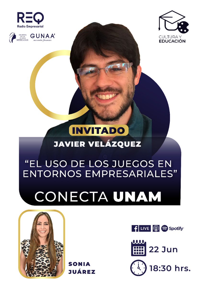 ¿Usas los juegos como recurso para tu empresa? No te puedes perder el día de mañana la charla que dará nuestro experto en #gamificacion y #diseñodejuegos <a href="/JavierVelasqN/">Javier Velásquez</a>, para la  #REQRadioEmpresarial, directamente desde México.
#gamification #F2P #games #UNAM