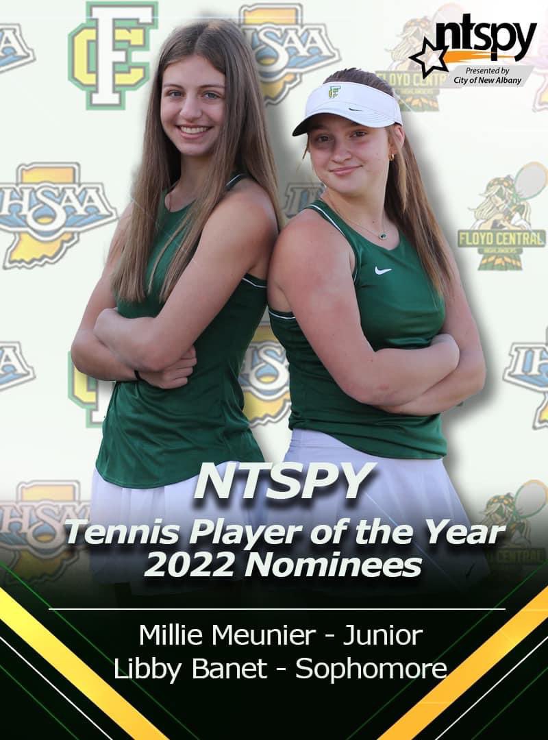 Congrats to Millie and Libby and Colin and Landon for winning NTSPY for boys and girls tennis players of the year. <a href="/floyd_central/">Floyd Central Highlander Baseball</a> <a href="/newstribscores/">News&Tribune Sports</a>