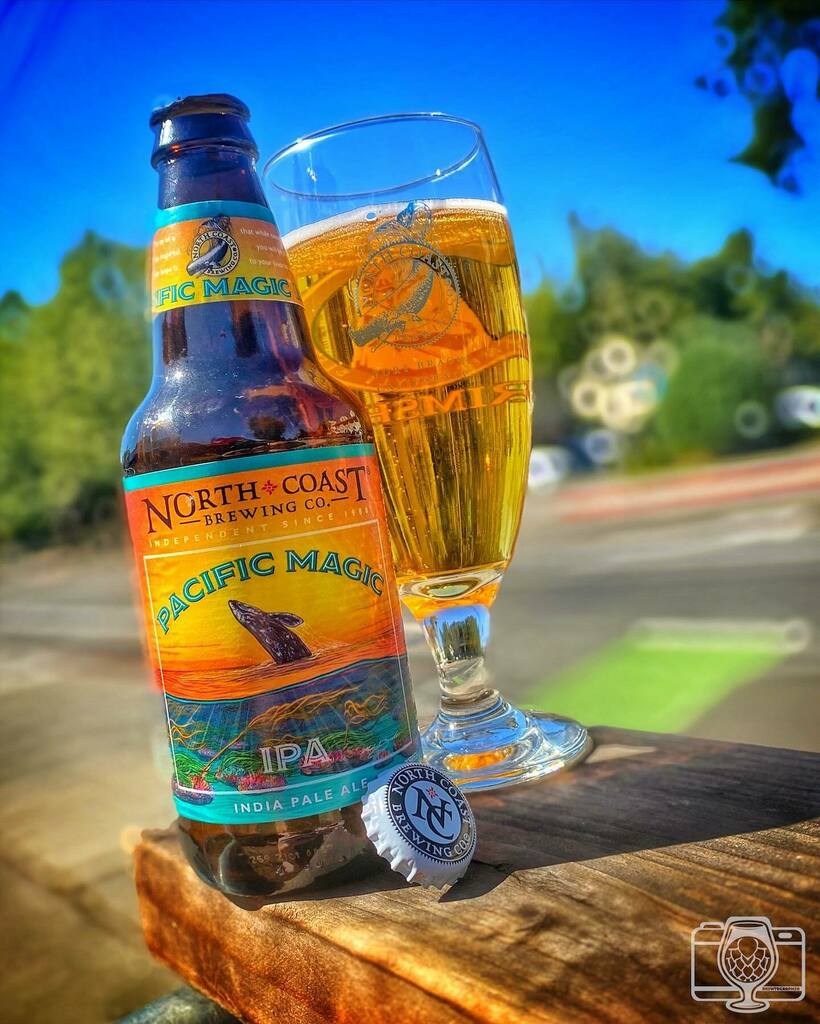Wow! Great freakin job @northcoastbrewingcompany! Pacific Magic may look old school with with its 12oz bottle, not a 16oz can, and no crazy artistic eye catching label but trust me when I say it drinks like some of the best new school west coast IPAs put there. This beer is …
