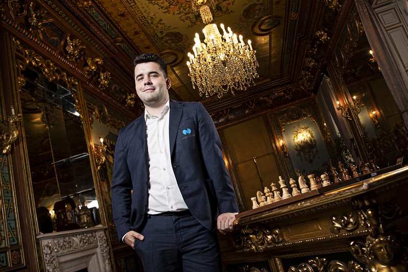 GMJuditPolgar's tweet photo. Draws (3) ruled R4 at #FIDECandidates 2022. Nepo got surprised in the Najdorf by Firouzja BUT reacted so well that won the game in a crushing style. Well done!👍 He seems to be in a great mood for good and energetic chess. 
#ChessRocks #ChessConnectsUs

Photo: FIDE/Stev Bonhage https://t.co/8c6TWiPRHE