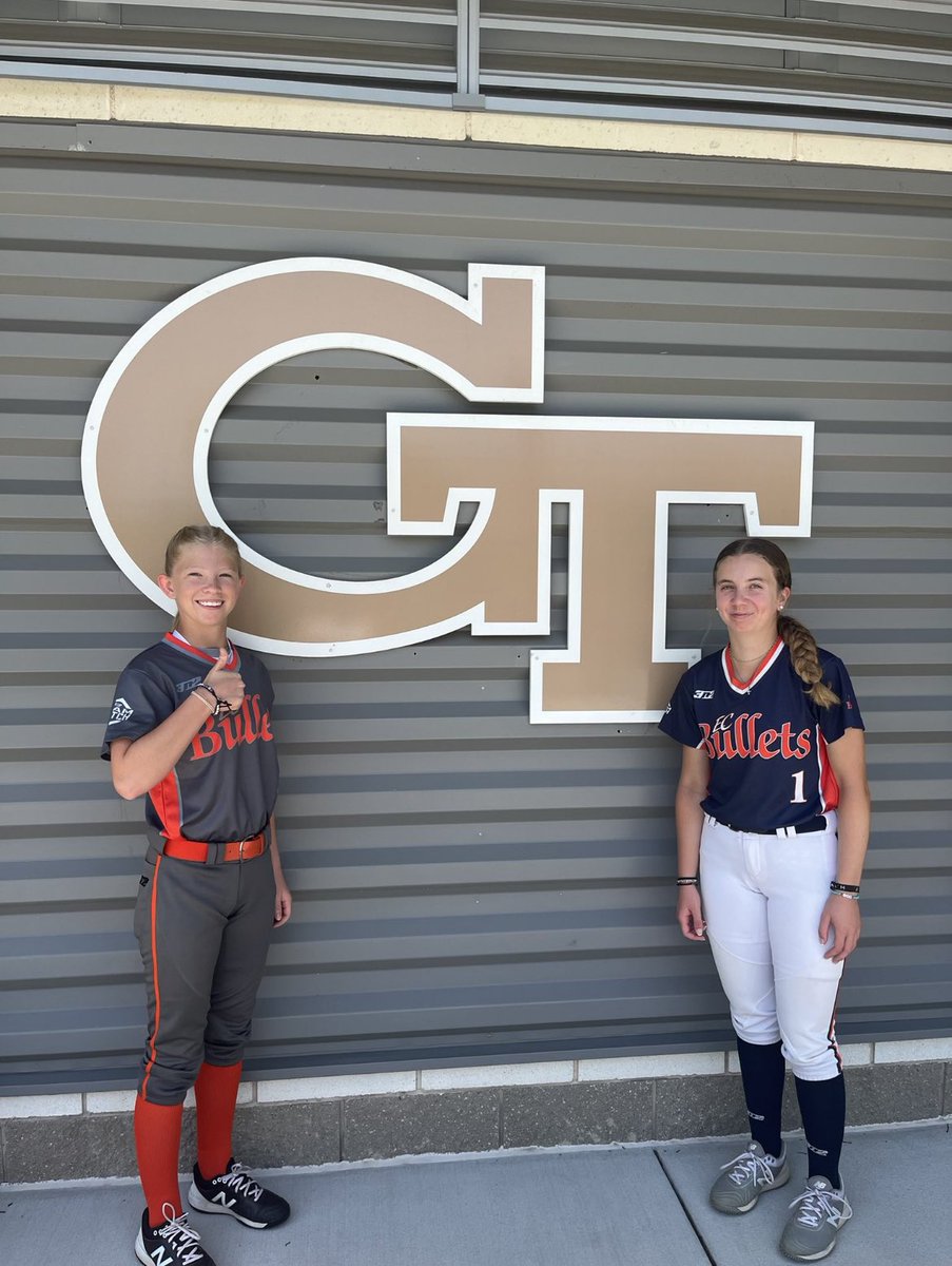 I had a great day at the Yellow Jacket Prospect Camp at Georgia Tech. I learned a lot both offensively and defensively. Thank you to all of the coaches and players that made this camp possible today! <a href="/GaTechSoftball/">Georgia Tech Softball 🥇🥇🥇🥇🥇</a> <a href="/LegacyLegendsS1/">Legacy & Legends Softball</a> <a href="/ExtraInningSB/">EXTRA INNING SOFTBALL</a> <a href="/ECB08Blackburn/">EC Bullets Blackburn</a>