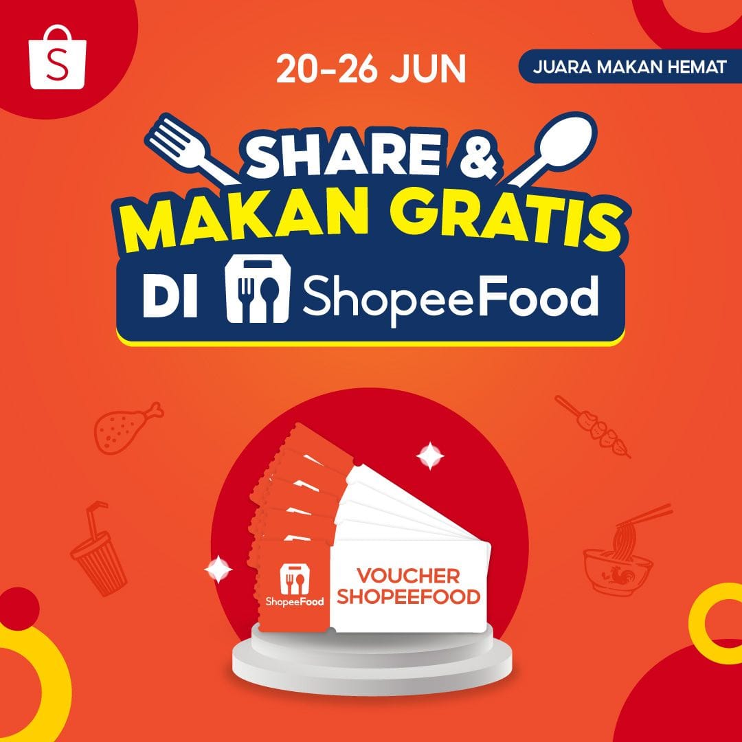 sone_wulan's tweet photo. Share &amp; Makan Gratis Bareng Teman di ShopeeFood. Klik link ini dan dapatkan vouchernya sekarang! https://t.co/3z03X5yWb3 https://t.co/s2RpLJmsij