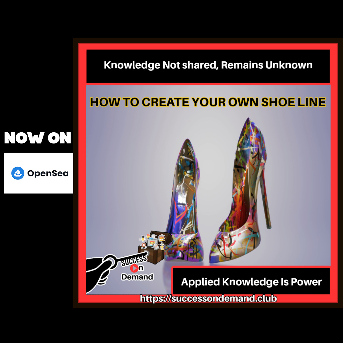 success_demand's tweet photo. The How To Create Your Own Shoe Line NFT contains a class and PDF guide that teaches you how to create your own shoeline with little to no cost.
#nfts #SuccessOnDemand  https://t.co/Bww2HmxhTs https://t.co/uxNlVPxqND