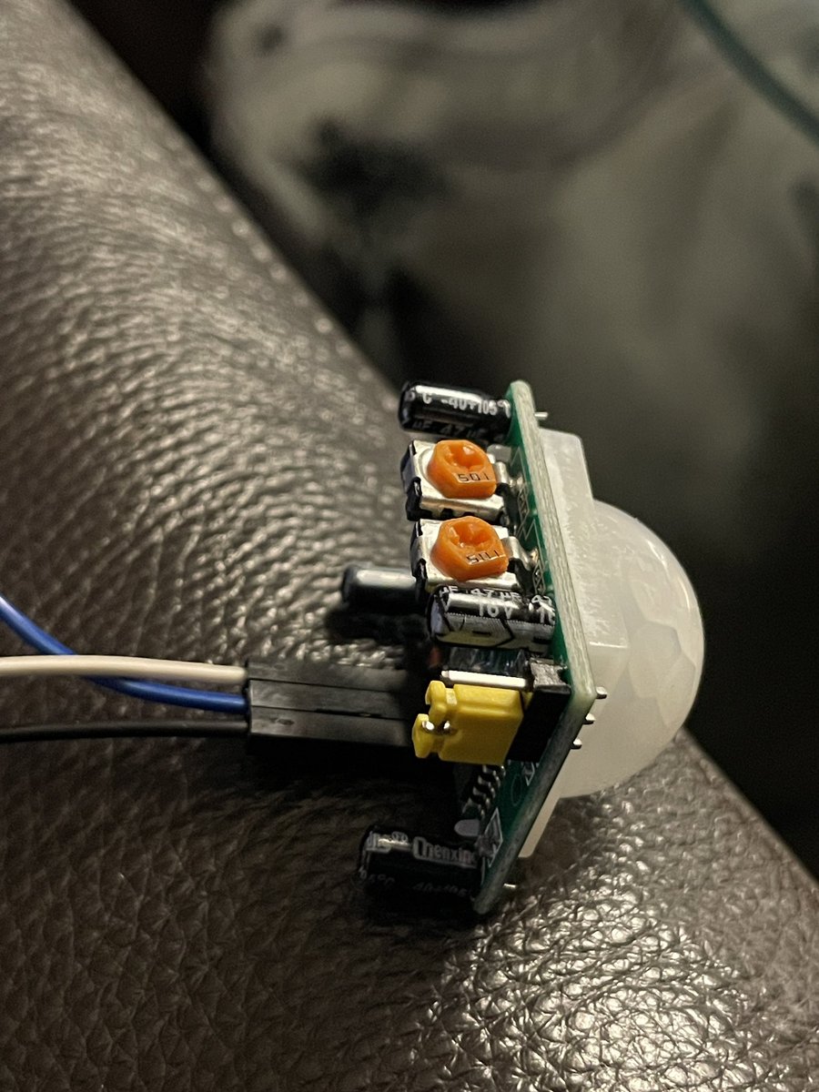 CoachStone12's tweet photo. Model productive struggle! I was so annoyed that we couldn’t get the PIR sensor &amp; the LCD screen to run on @microbit_edu at #chattfab22, I had to go home &amp; tinker until we solved it. I learned the PIR jumper cap changes else to hitch setting. Also, found a working i2c extension! https://t.co/O9QDRMLbqu