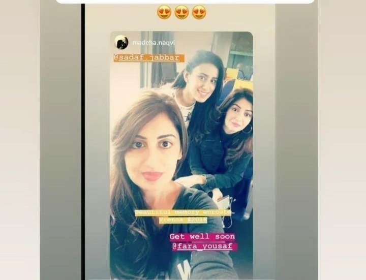 lifelinefarah's tweet photo. In the Throwback pic of OnThisDay from #22June2018 #memories @fara_yousaf https://t.co/gnA8T19tR0