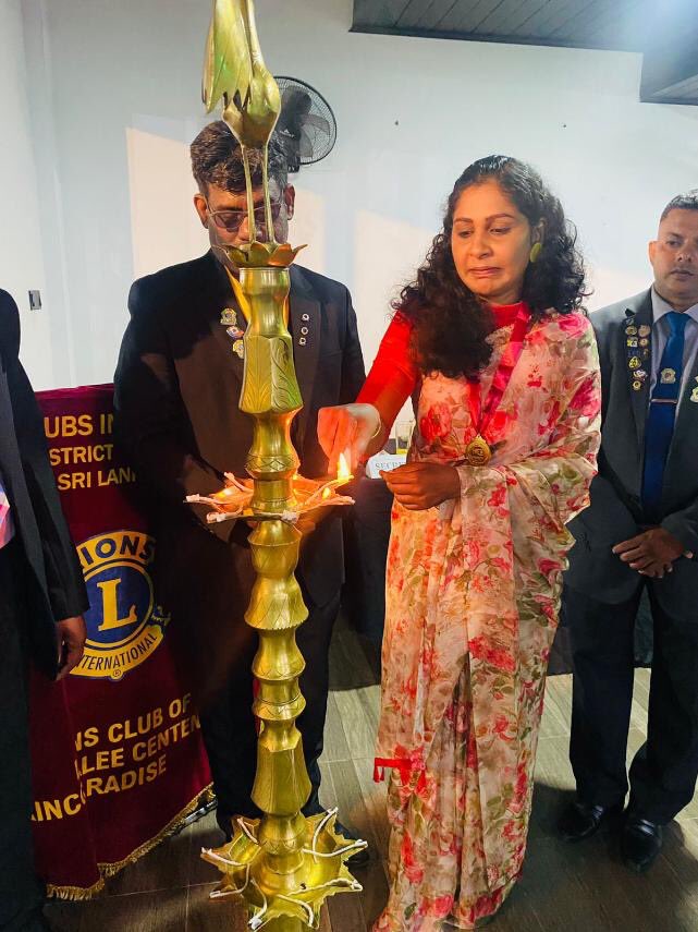 RHareharan's tweet photo. The inauguration ceremony of the 7th President of the Trincomalee Centennial Paradise Lions Clubs Association was held on Tuesday 2022.06.21. Lion Rajakkone Hariharan were elected as the new President  Secretary Lion Malathy and Lion Jayaprakash as the Treasurer respectively. https://t.co/9e9g2ShqFy