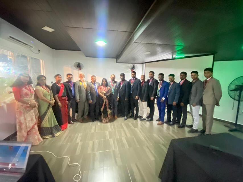 RHareharan's tweet photo. The inauguration ceremony of the 7th President of the Trincomalee Centennial Paradise Lions Clubs Association was held on Tuesday 2022.06.21. Lion Rajakkone Hariharan were elected as the new President  Secretary Lion Malathy and Lion Jayaprakash as the Treasurer respectively. https://t.co/9e9g2ShqFy