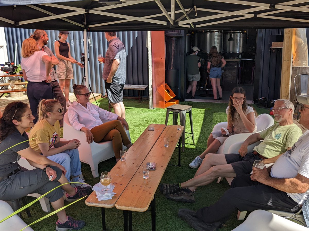 #teambutterfly works hard!  We took some time today to celebrate our successes at Fixed Gear Brewery.  A huge thank you to <a href="/Conservatory_/">Cambridge Butterfly</a> for supporting this social event.

On tap: a new mottled duskywing inspired brew!  Details to be announced soon!!!!🍺