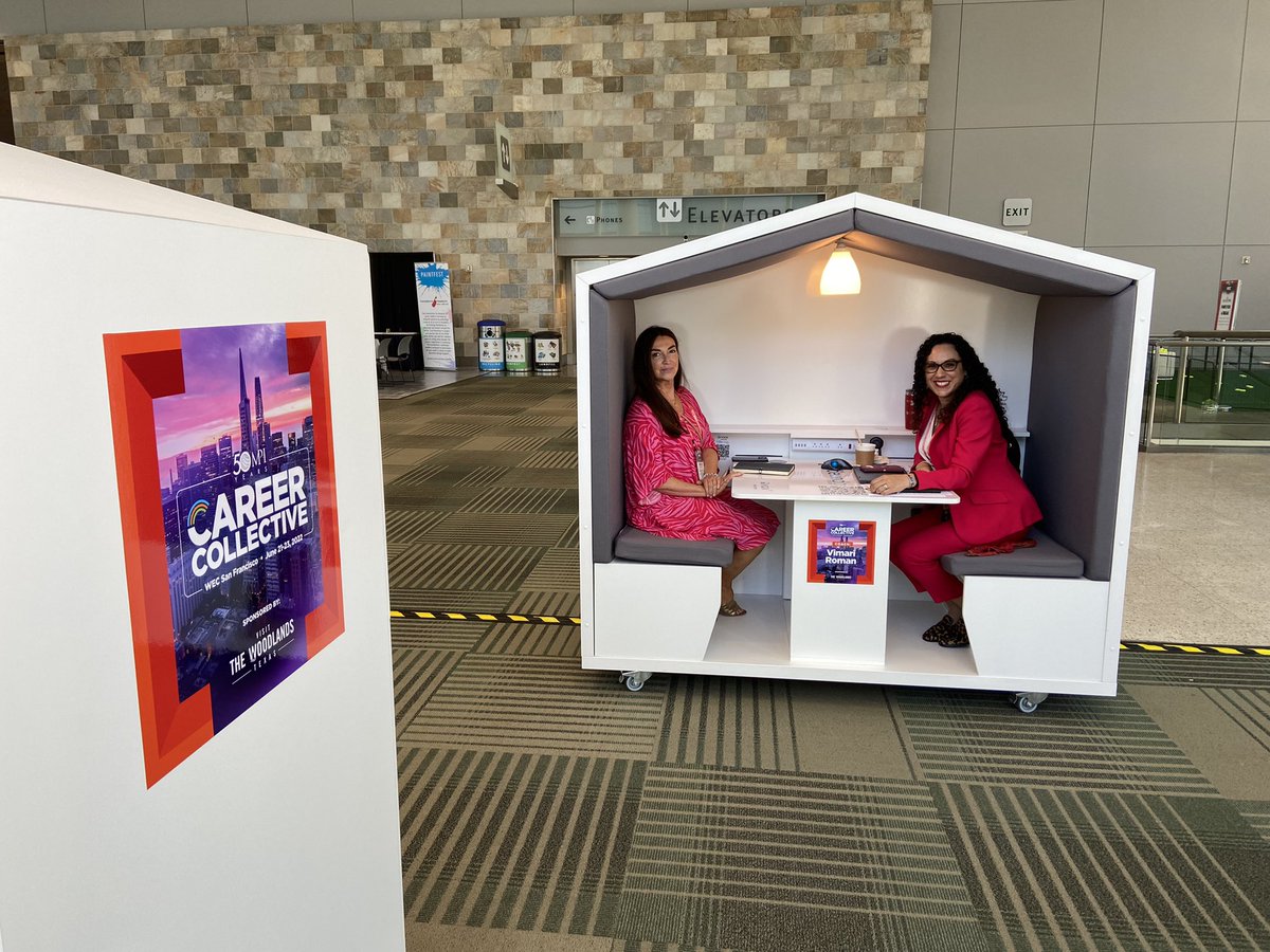 Thank you to our partners <a href="/MPI/">MPI</a> for using the <a href="/NookEventPods/">NOOK Event Pods®</a> once again for career councilors at WEC22.