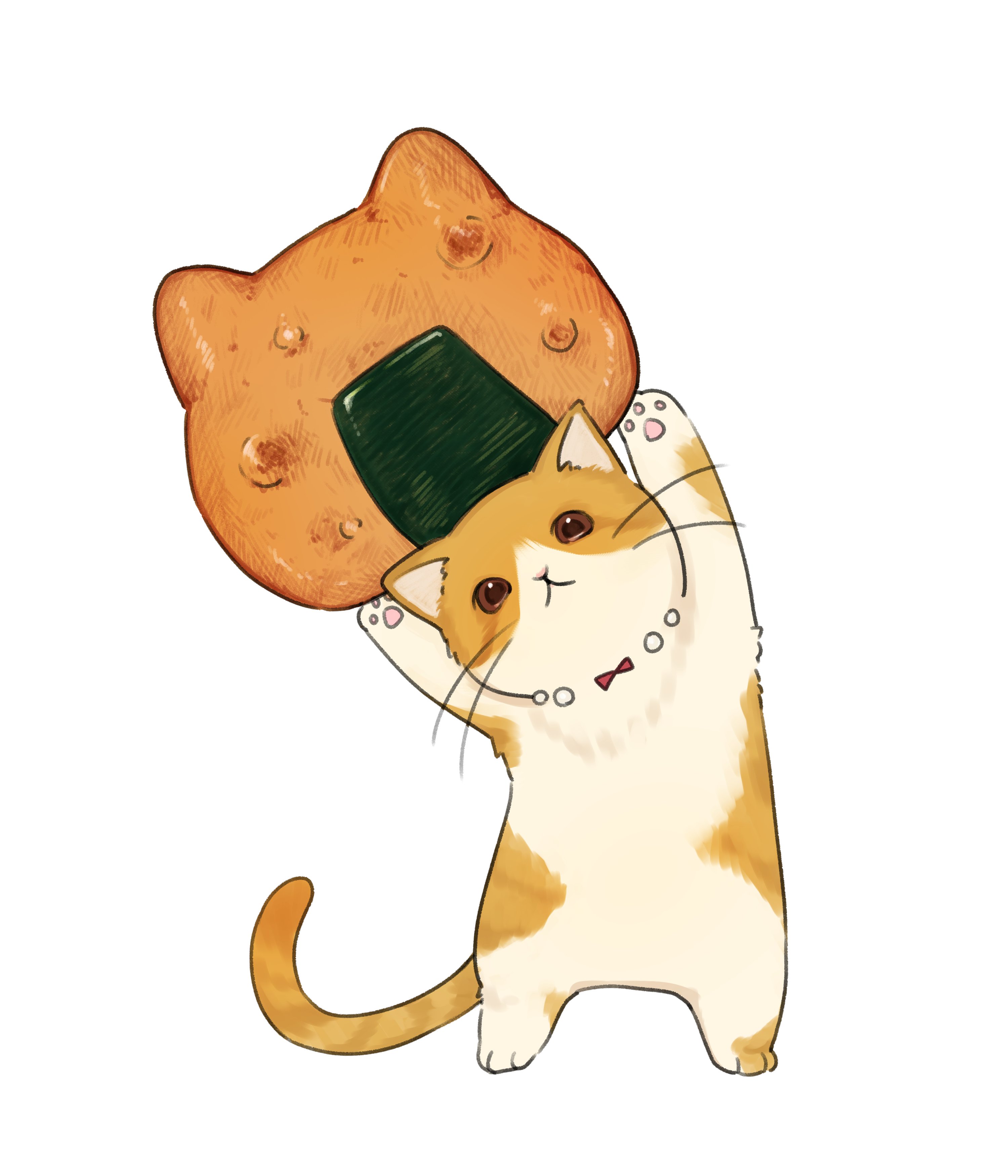 ねこにすと 埼玉越谷にあるレイクタウン開催に向けて イラストレーターさまから新作デザインがきました せんべいを持ち上げる猫です 美味しそうな ご当地ねこ シリーズ新作です ねこにすと ねこ 猫 T Co U1jsa4odx8 Twitter