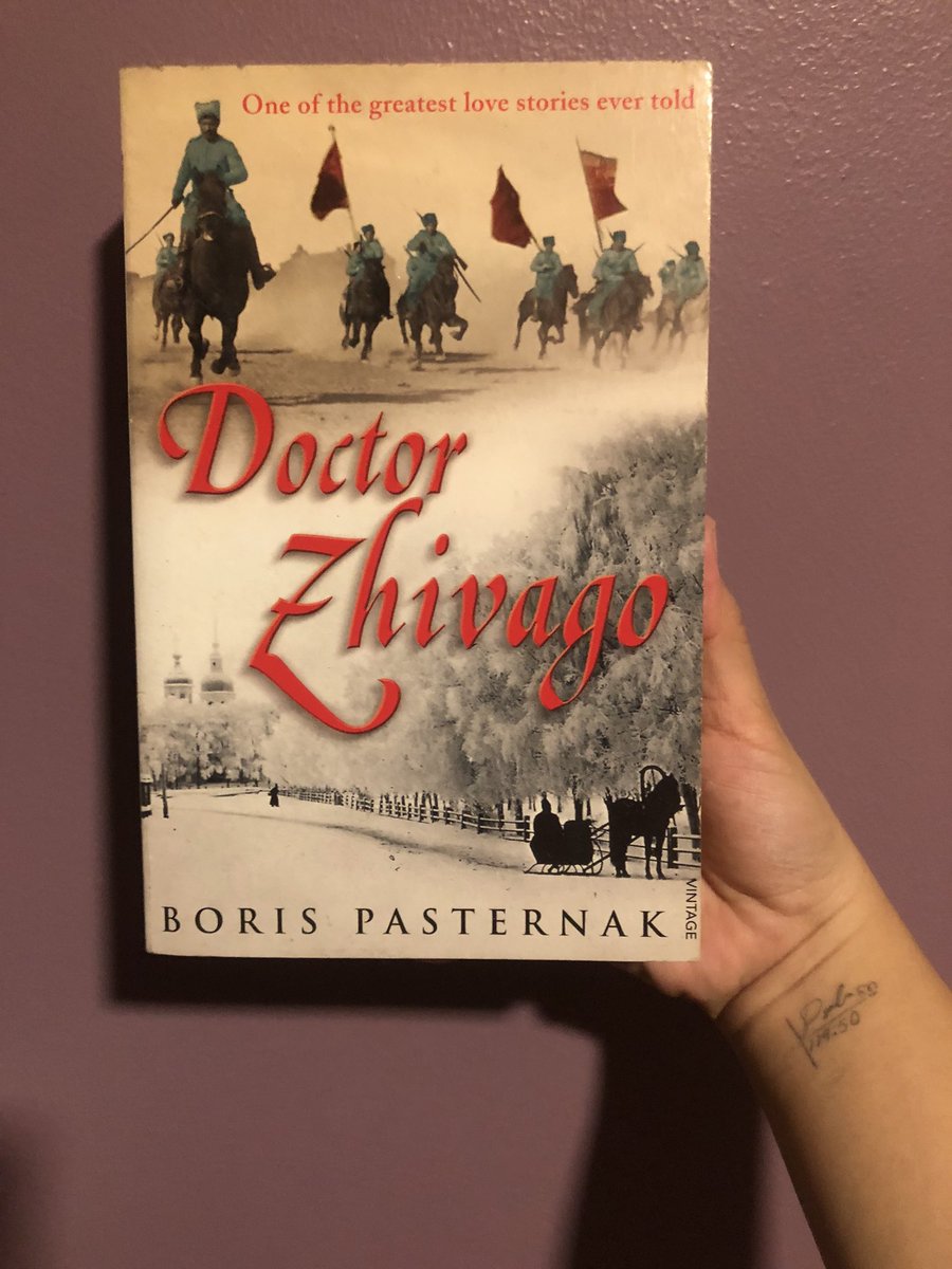 riddledelidayph's tweet photo. ❗️ WTS | LFB ❗️
Doctor Zhivago by Boris Pasternak
-400php
-mop: gcash
-mod: gogoexpress, flashexpress

#books #doctorzhivago #borispasternak #fiction https://t.co/Afvzx4uvwW