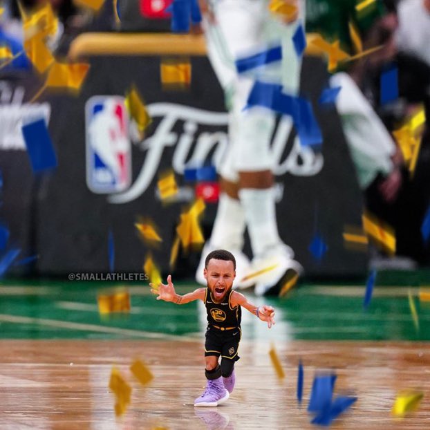 NBAMEX's tweet photo. 😎🏆 ¡Qué grande eres @StephenCurry30! 😳 Literal. #DubNation https://t.co/ScnSeGnTt6
