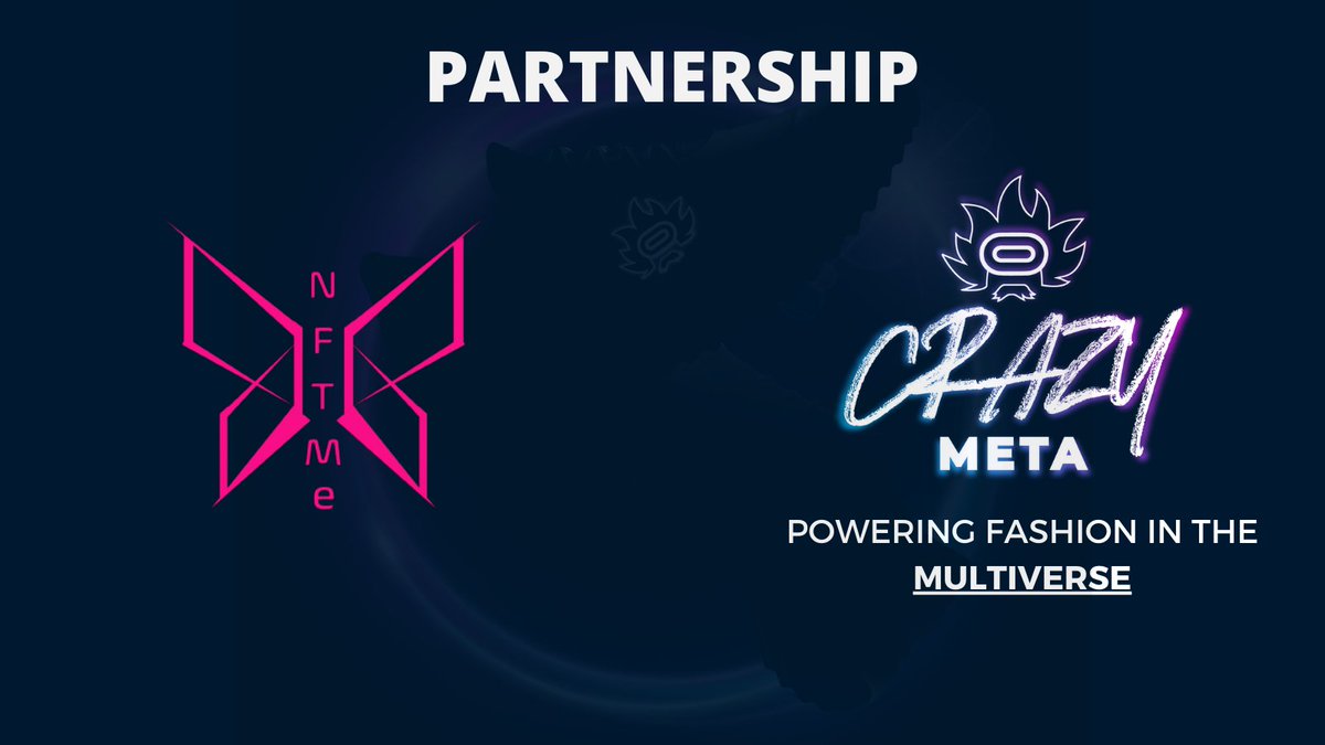 Just published CrazyMeta partnership with ‘NFTme’ (Real Humans in the Metaverse) link.medium.com/r9fWMYqt3qb