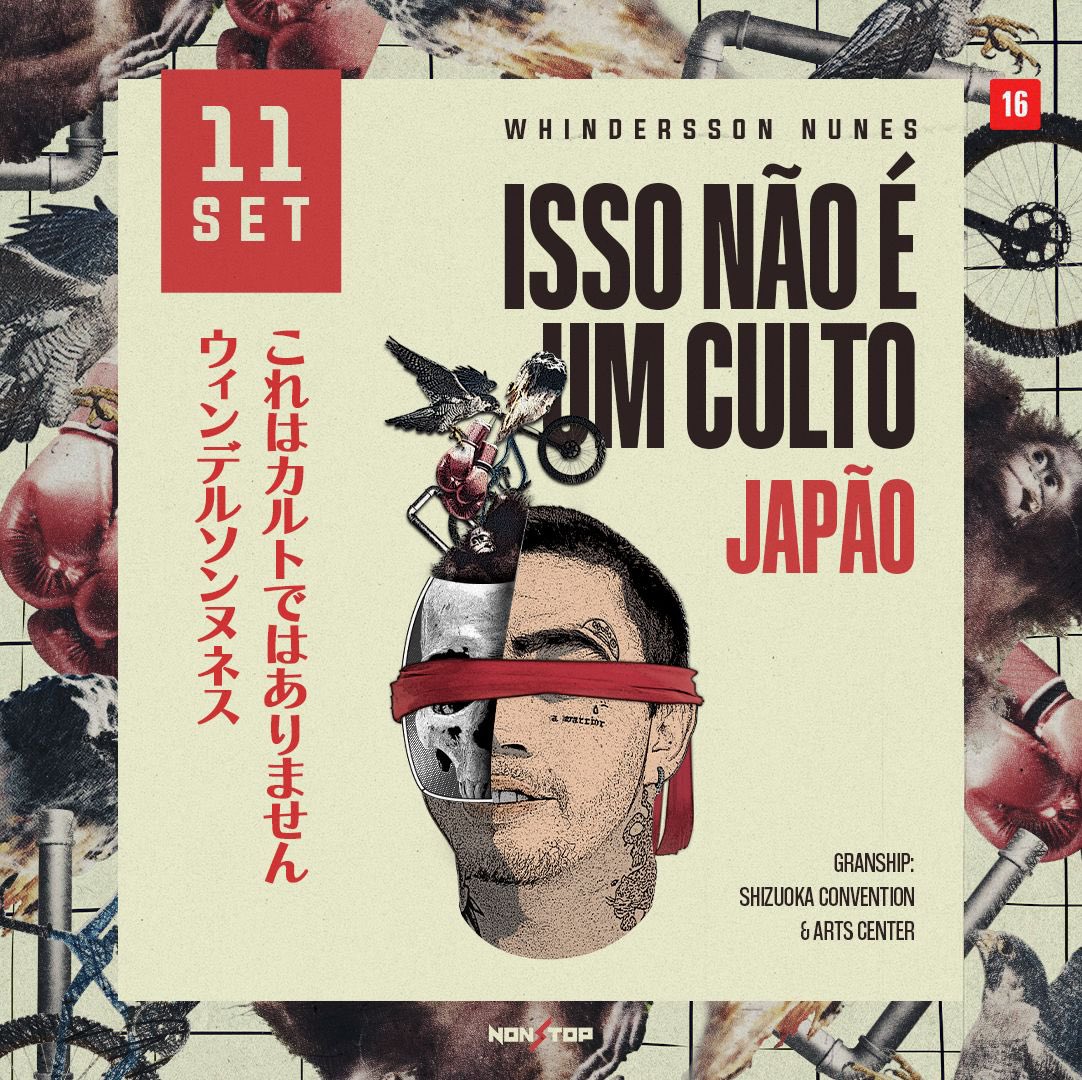 JAPÃO!! 🇯🇵🥰
11/09
Ingressos em breve..