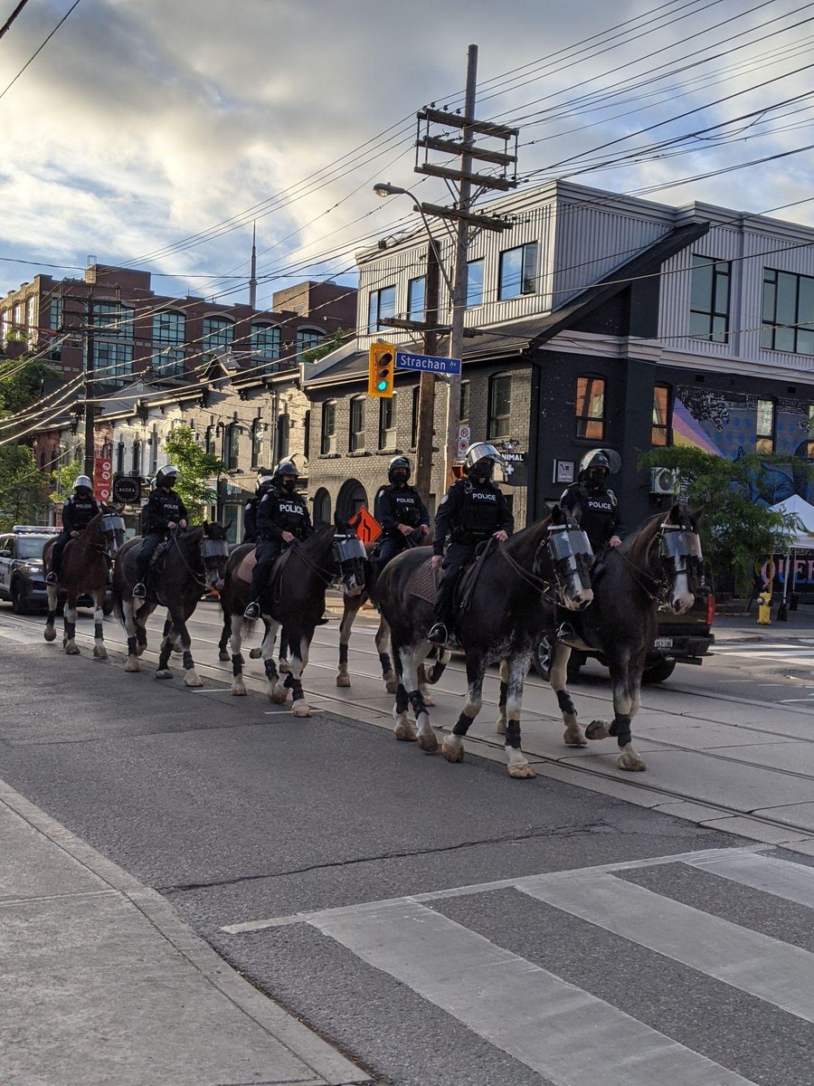 A year ago tomorrow, the City spent nearly $50,000 on evicting around a dozen people from Bellwoods. Cops, fencing, workers. In the weeks that followed they evicted a couple dozen more people from two other parks. The total cost - $2 million.
[1/]