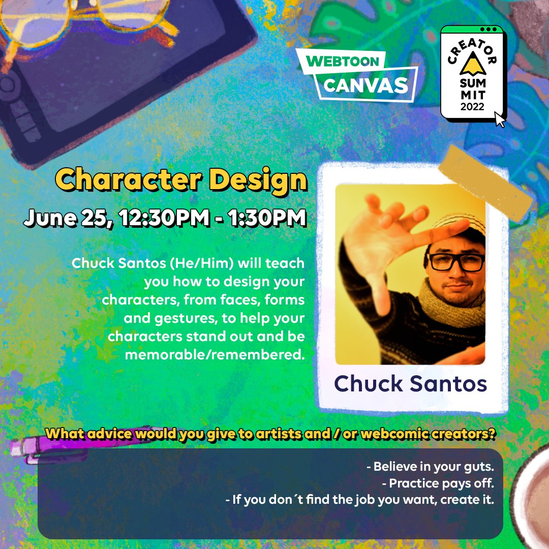 webtooncanvas's tweet photo. There will also be networking rooms, a #WEBTOON merchandise booth, and more! 🥳 #CANVASCreatorSummit https://t.co/1FshcNbD6t