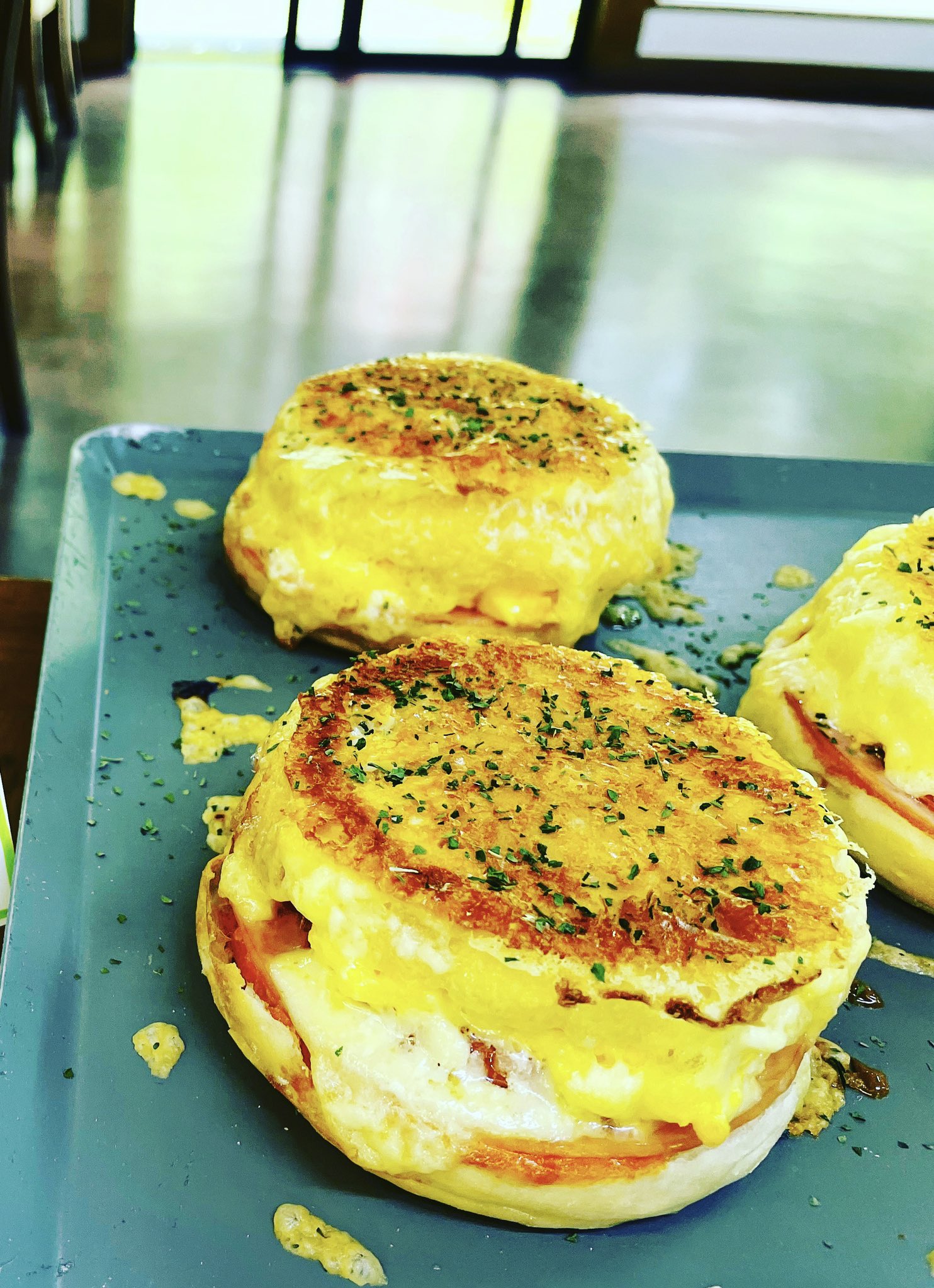 鈴なり伝道師 Kenjitoma ハム とトマト とたまご のパニーニ 絶品です バンズ も最高 大村市 鈴田峠農園 焼き立て パン 諫早市 生地が美味しい T Co Exop0zehj9 Twitter