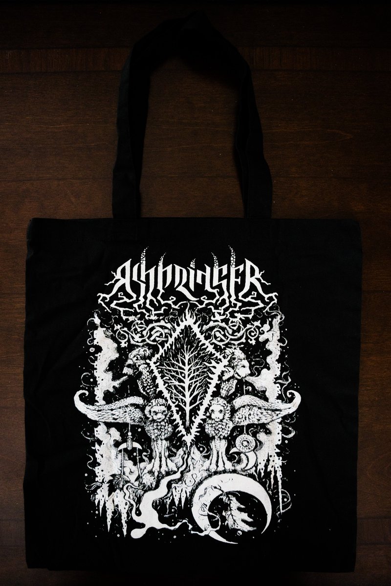 Merch page updated! Get your totes, new patches &amp; everything else at ashbringermusic.bandcamp.com