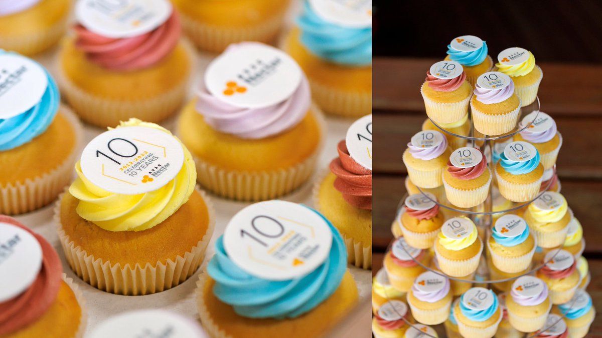 ARDC_AU's tweet photo. Sharing 'sweet' moments from our Nectar team get-together at their Tech&amp;Ops Hackathon, coincided with Nectar's 10th anniversary. So many great stories to tell when the world's first federated national cloud dedicated to research turned 10! 🎉🧁
@PaulDCoddington @carmelwalshardc https://t.co/9mlkcp6Sf9