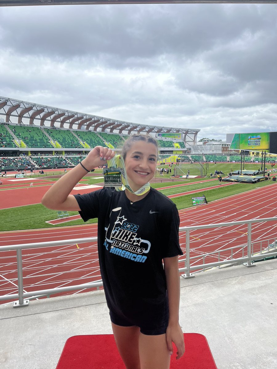 Nike Outdoors Nationals was a fun and challenging experience for me! After 7 events and two days I placed 3rd overall in the championship heptathlon.