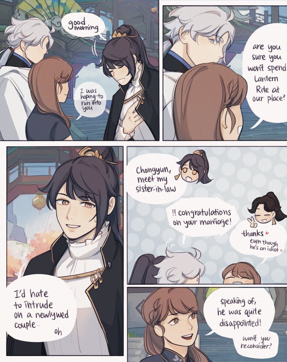 "unrequited" xingyun (15/?) - xingqiu tries to figure out the Most Optimal^TM way to confess 