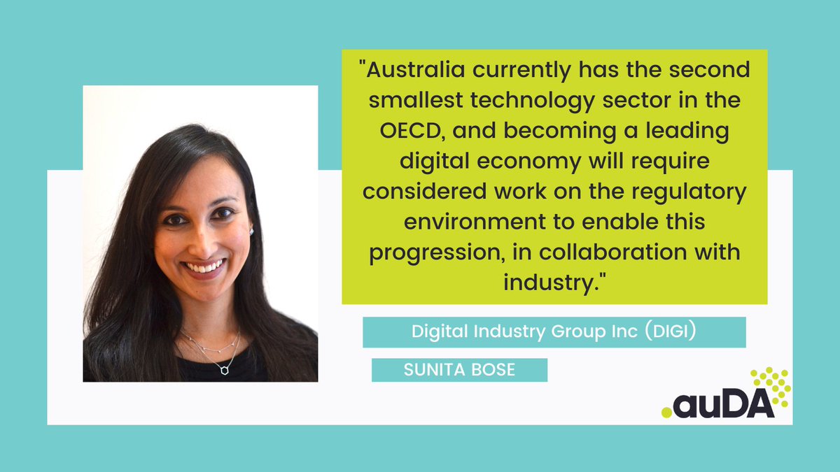 Our latest Leaders of Tech Q&A features @SunitaBose, MD of @DIGIAUS. Sunita raises the importance of modernising tech laws to support Australia’s digital economy and how DIGI is advocating for a safer online landscape. Read it in full here: tinyurl.com/2kpxz4pv #leadersoftech