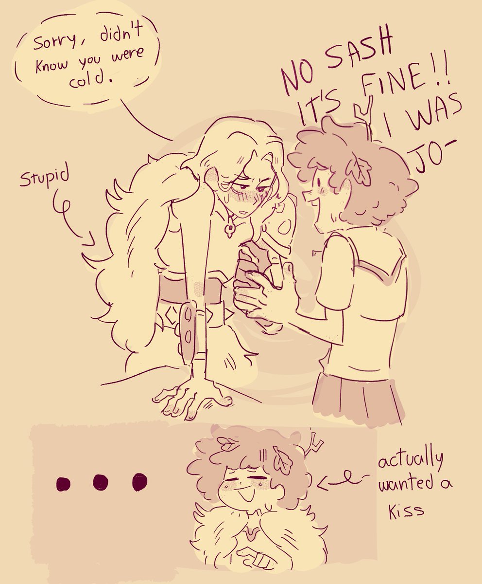 ghoostiks's tweet image. gives u clueless sasha and runs away
#sashanne #amphibia