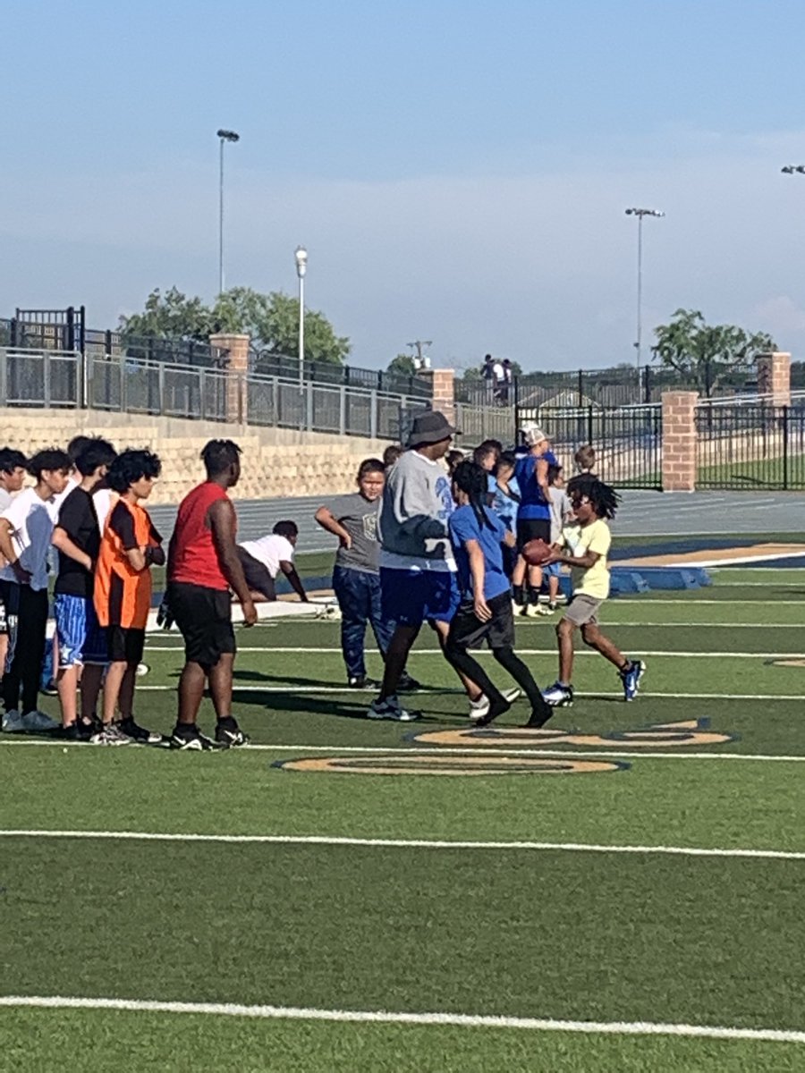 First Day of our Youth Camp is in the books. Great day for the future of the Tiger program. <a href="/CorsicanaISD/">Corsicana ISD</a> <a href="/CorsicanaFB/">Corsicana Football</a>
