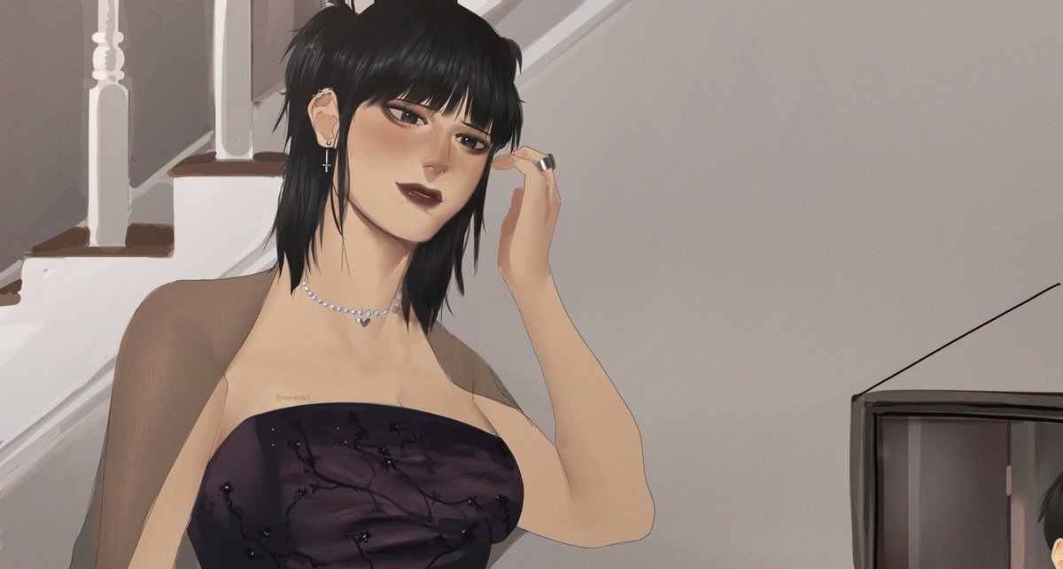 Novalise1's tweet photo. ready for prom #AttackOnTitan https://t.co/RaGns5eaRZ